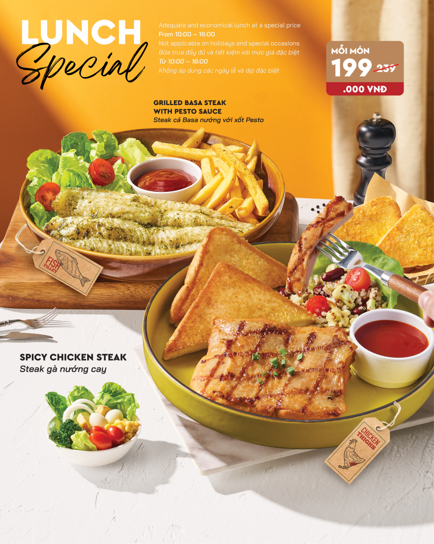 Lunch Special Free Refill